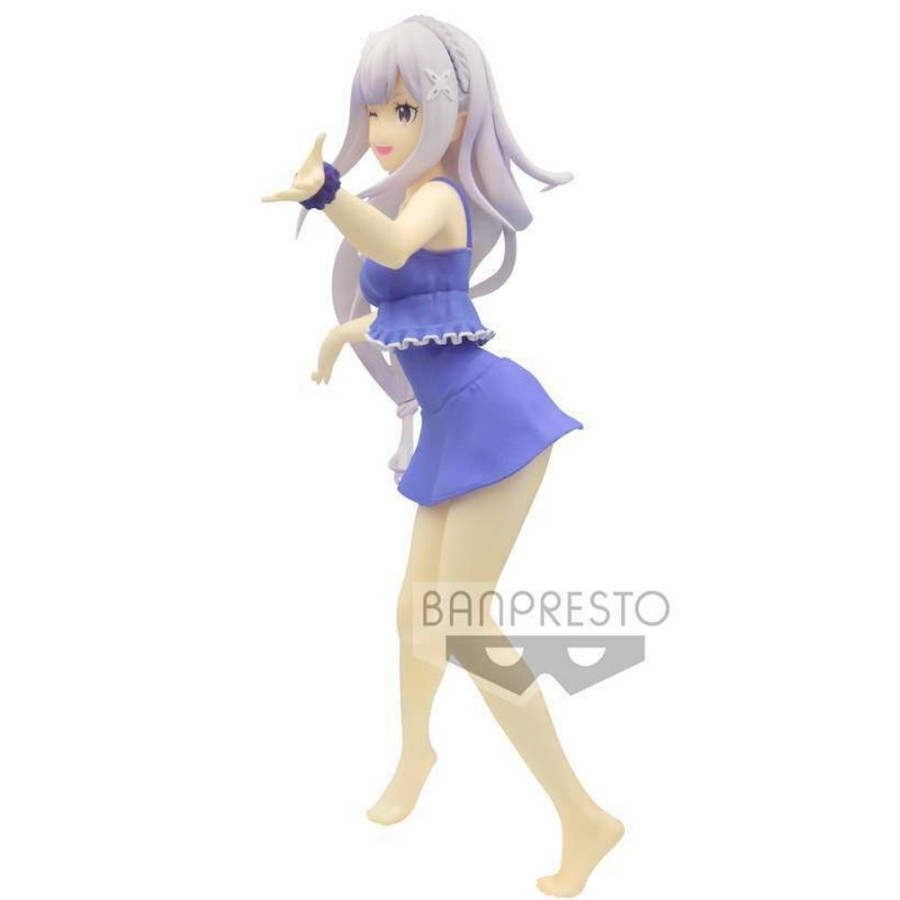 Figure Banpresto | Exq Re:Zero Starting Life In Another World Emilia Figure Banpresto