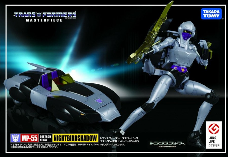 Figure takara | Transformers Masterpiece Mp-55 Nightbird Shadow