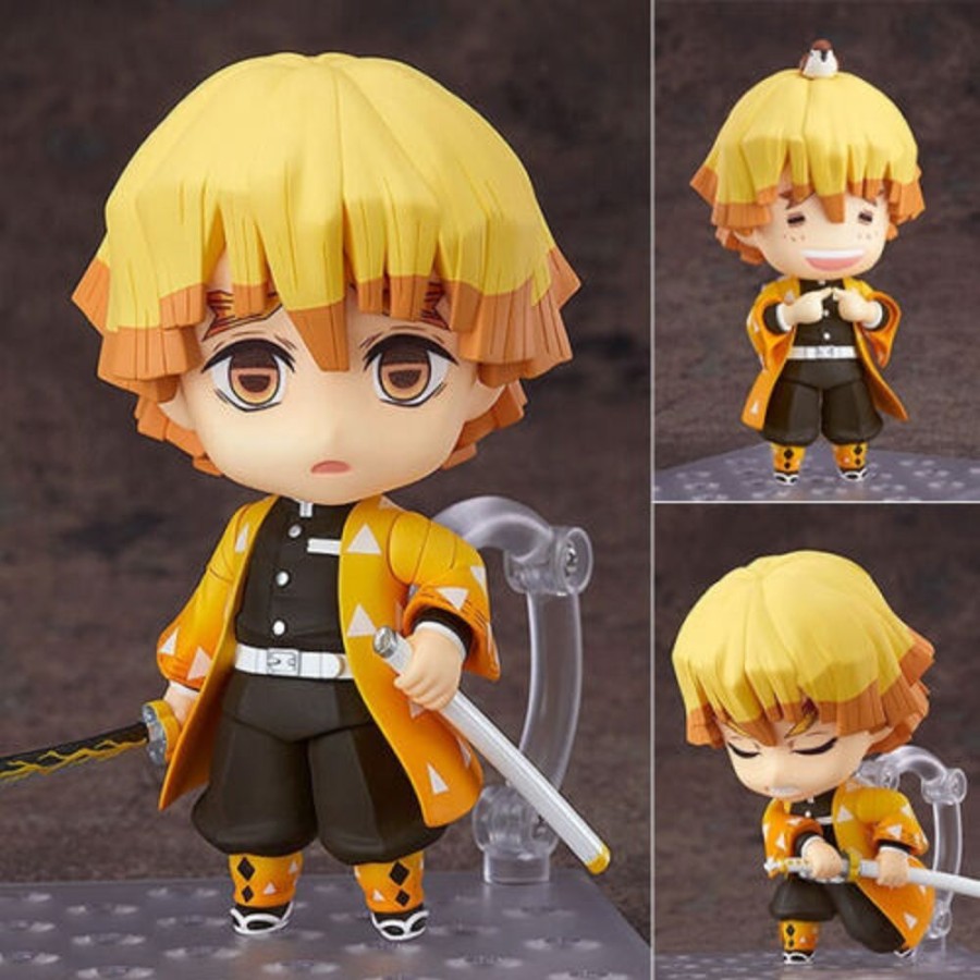 Figure Good Smile | Nendoroid 1334 Demon Slayers Zenitsu Agatsuma Figure Good Smile