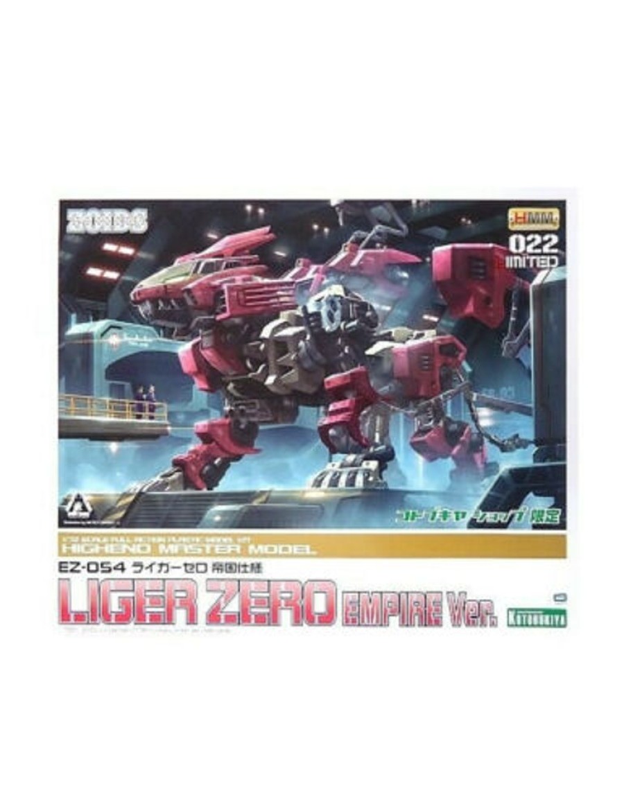 Figure Kotobukiya | Zoids Hmm 022 Limited Ez-054 Liger Zero Empire Ver. 1/72 Model Kit