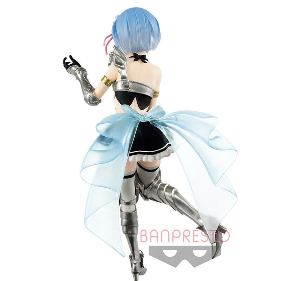 Figure Banpresto | Exq Re:Zero Starting Life In Another World Rem Armor Figure Banpresto