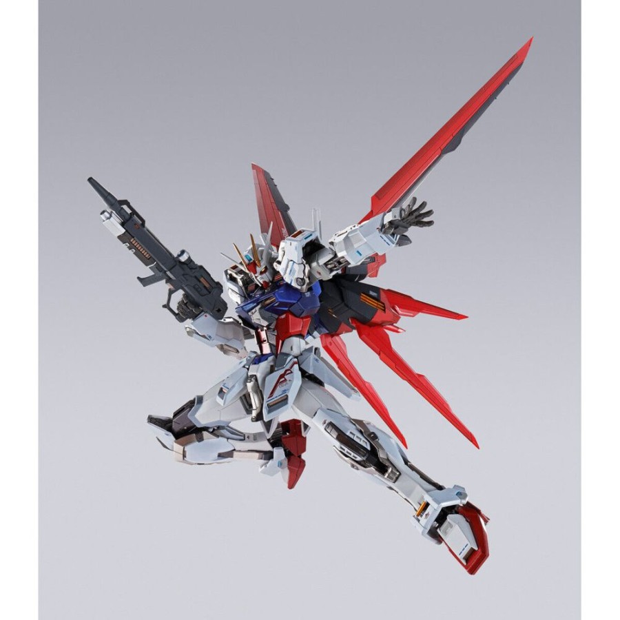 Figure Bandai | Metal Build Strike Gundam + Aile Striker 10Th Tamashii