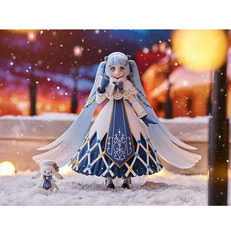 Figure Max Factory | Figma Ex-064 Snow Miku Glowing Ver. Action Figure