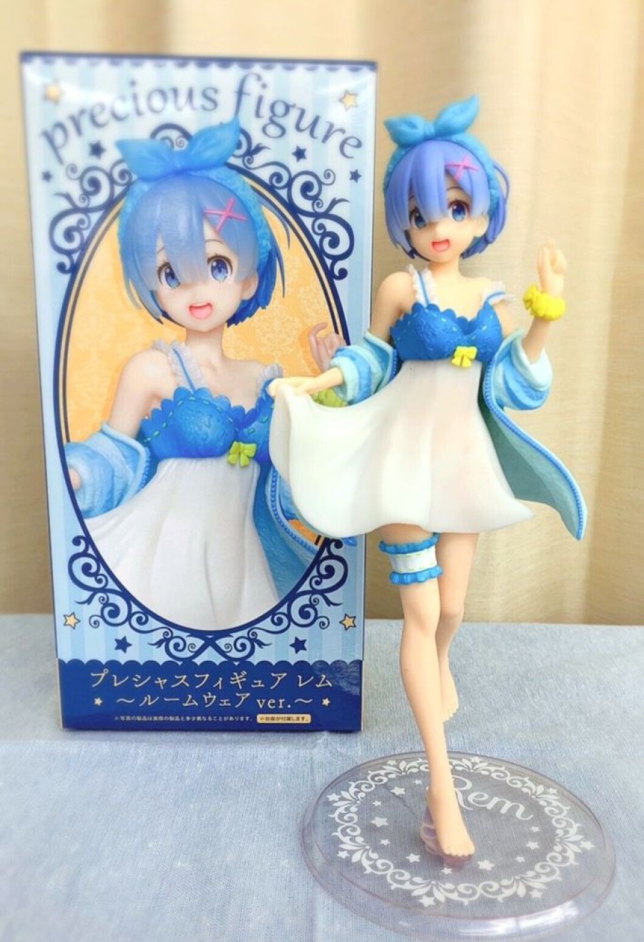 Figure Taito | Re:Zero Starting Life In Another World Rem Room Wear Ver Precious Figure Taito