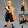 Figure Max Factory | Figma 522 Demon Slayer Zenitsu Agatsuma Action Figure