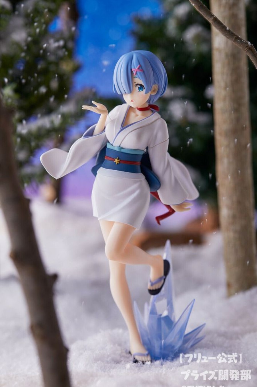 Figure FuRyu | Re:Zero Starting Life In Another World Rem Fairy Tail Snow Woman Figure Furyu