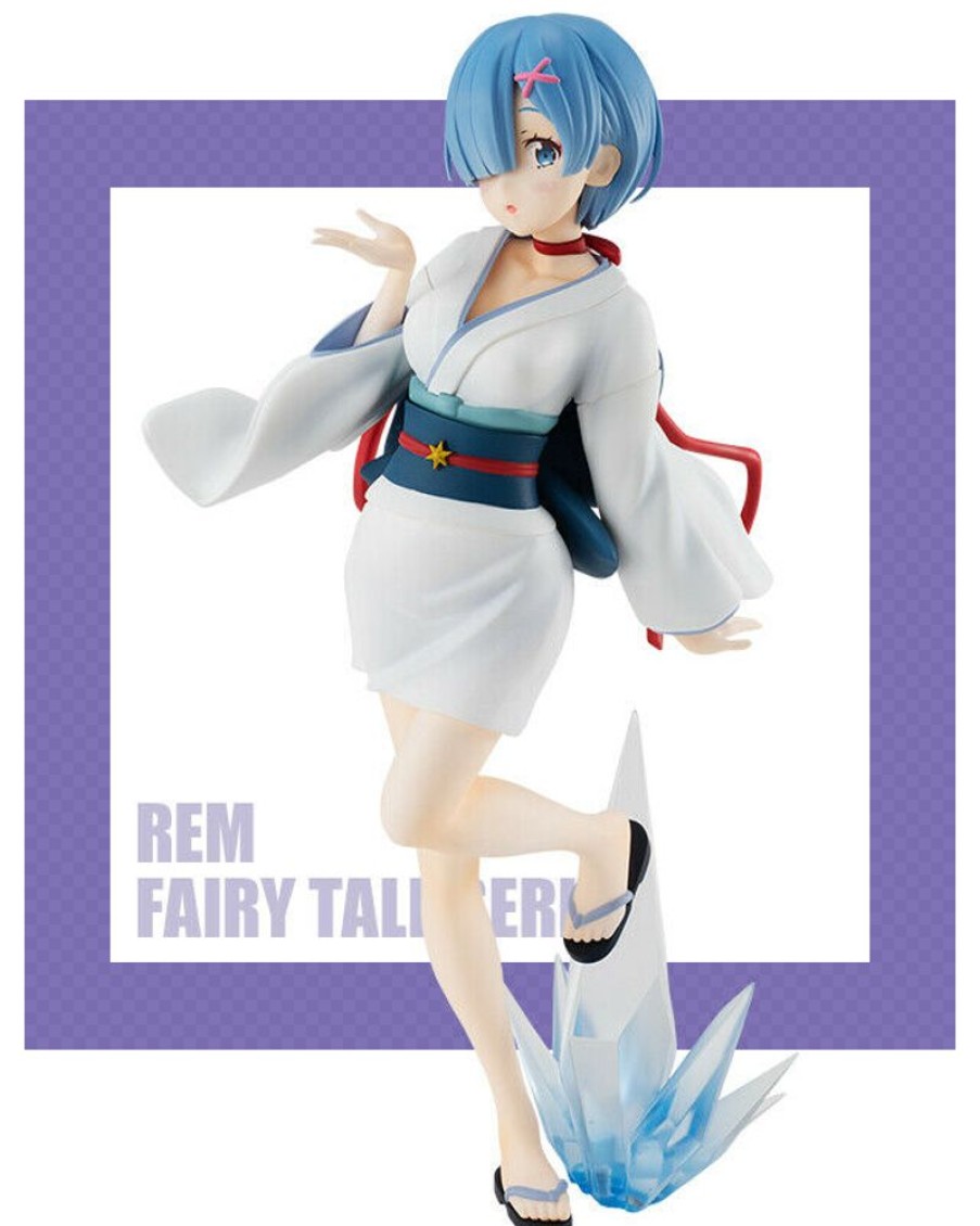 Figure FuRyu | Re:Zero Starting Life In Another World Rem Fairy Tail Snow Woman Figure Furyu