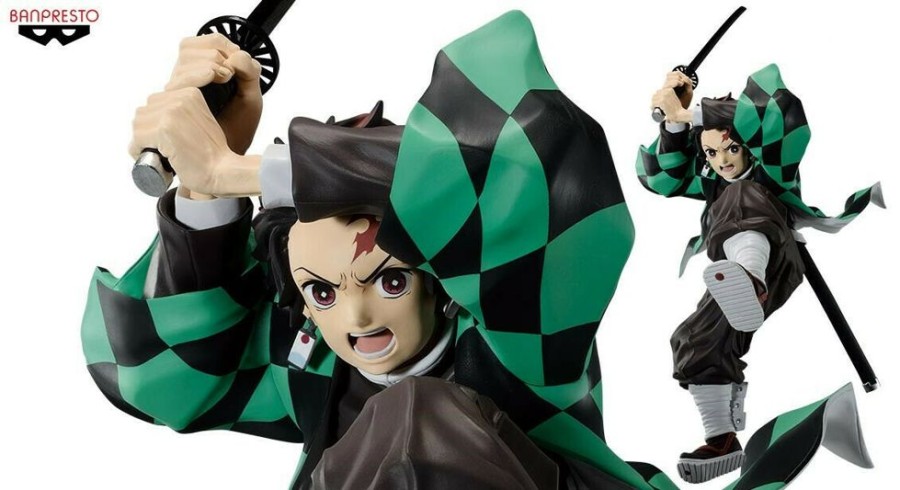 Figure Banpresto | Kimetsu No Yaiba Demon Slayer Maximatic Tanjiro Kamado Ii Figure