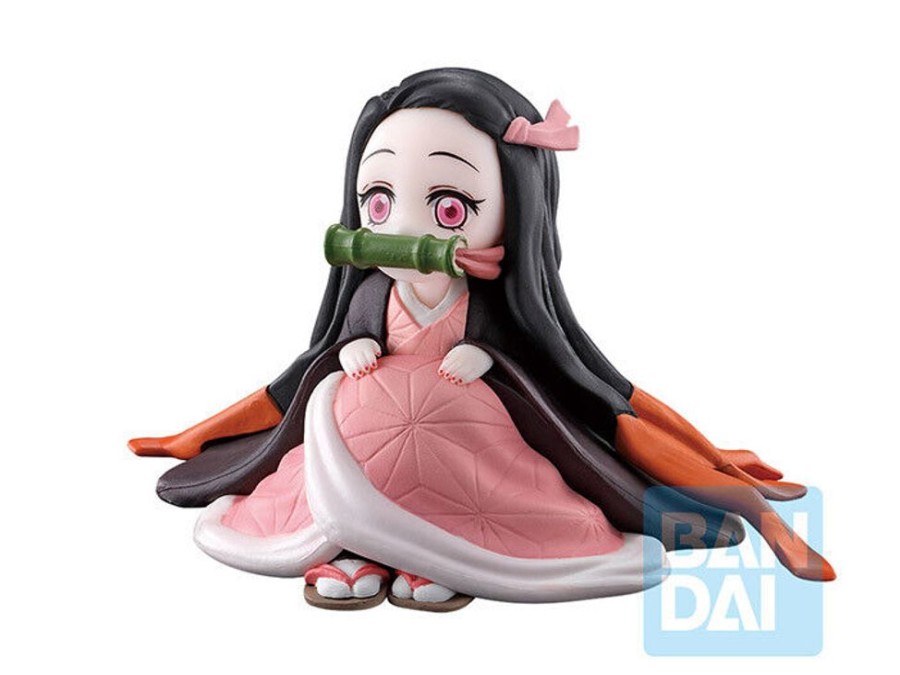 Figure Bandai | Demon Slayer Nezuko Kamado Shake The Sword Burn Your Heart Ichiban Kuji Figure