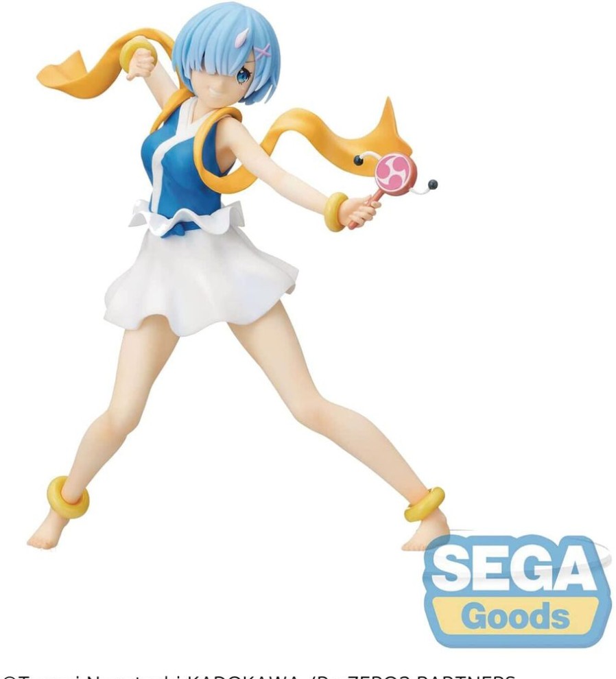 Figure Sega | Re: Zero Starting Life In Another World Rem Raijin Thunder God Spm Figure Sega