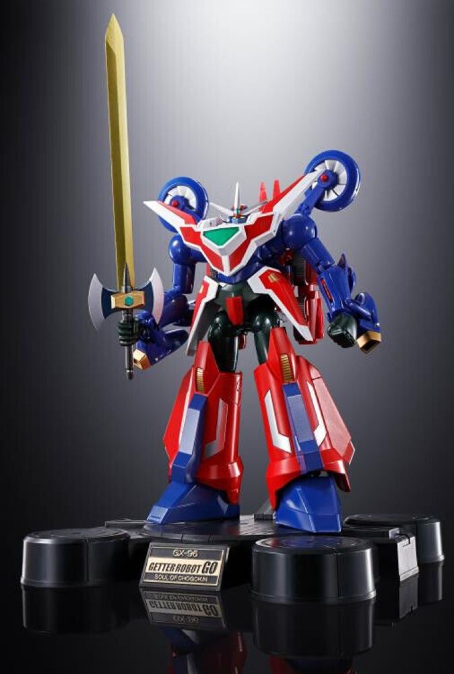 Figure Bandai | Soul Of Chogokin Gx-96X Getter Robo Go G Armriser Die-Cast