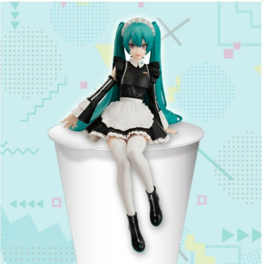 Figure FuRyu | Vocaloid Hatsune Miku Sporty Maid Noodle Stopper Figure Furyu