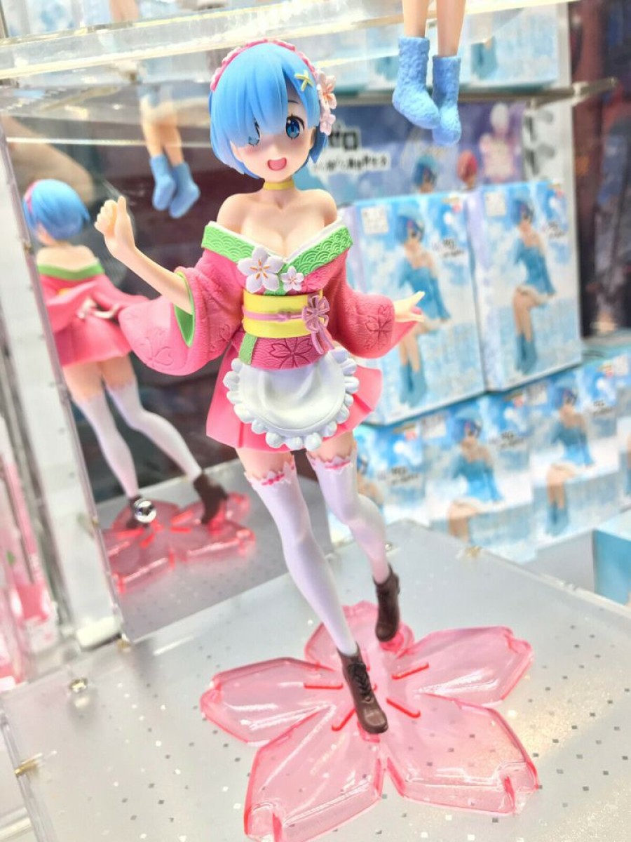 Figure Taito | Re:Zero Starting Life In Another World Rem Sakura Image Ver Renewal Figure