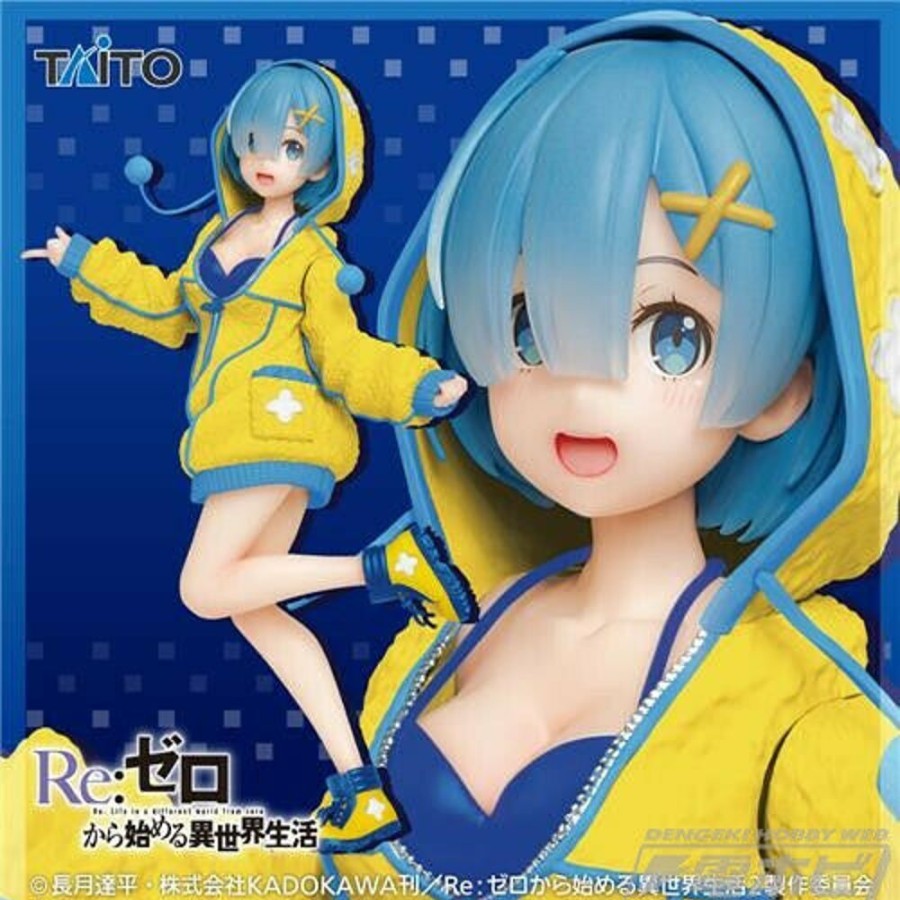 Figure Taito | Re:Zero Starting Life In Another World Rem Fluffy Parka Renewal Figure