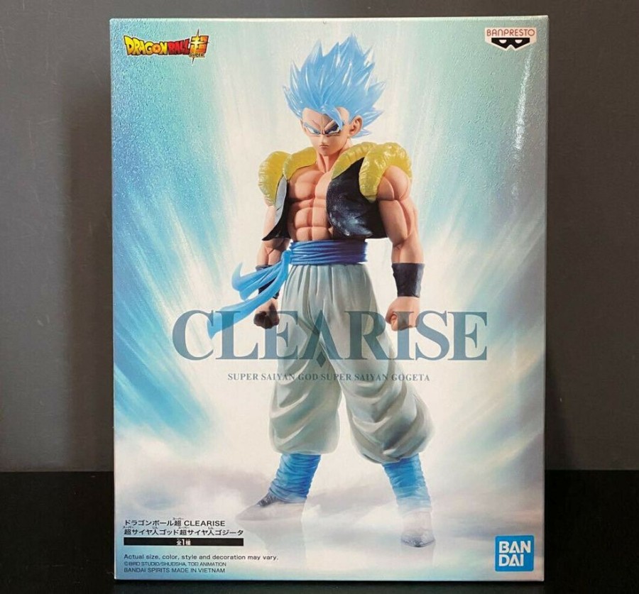 Figure Banpresto | Dragon Ball Z Super Clearise Ssgss God Gogeta Figure