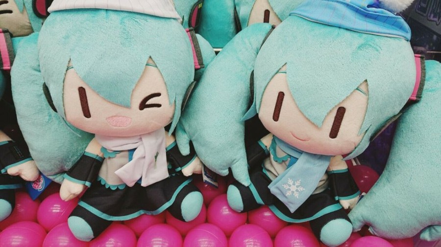 Plush Toy Taito | Vocaloid Hatsune Miku 2021 Big Winter Plush Set Of 2 Taito