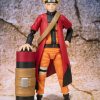 Figure Bandai | S.H. Figuarts Naruto Shippuden Naruto Uzumaki Sennin Mode Action Figure Bandai