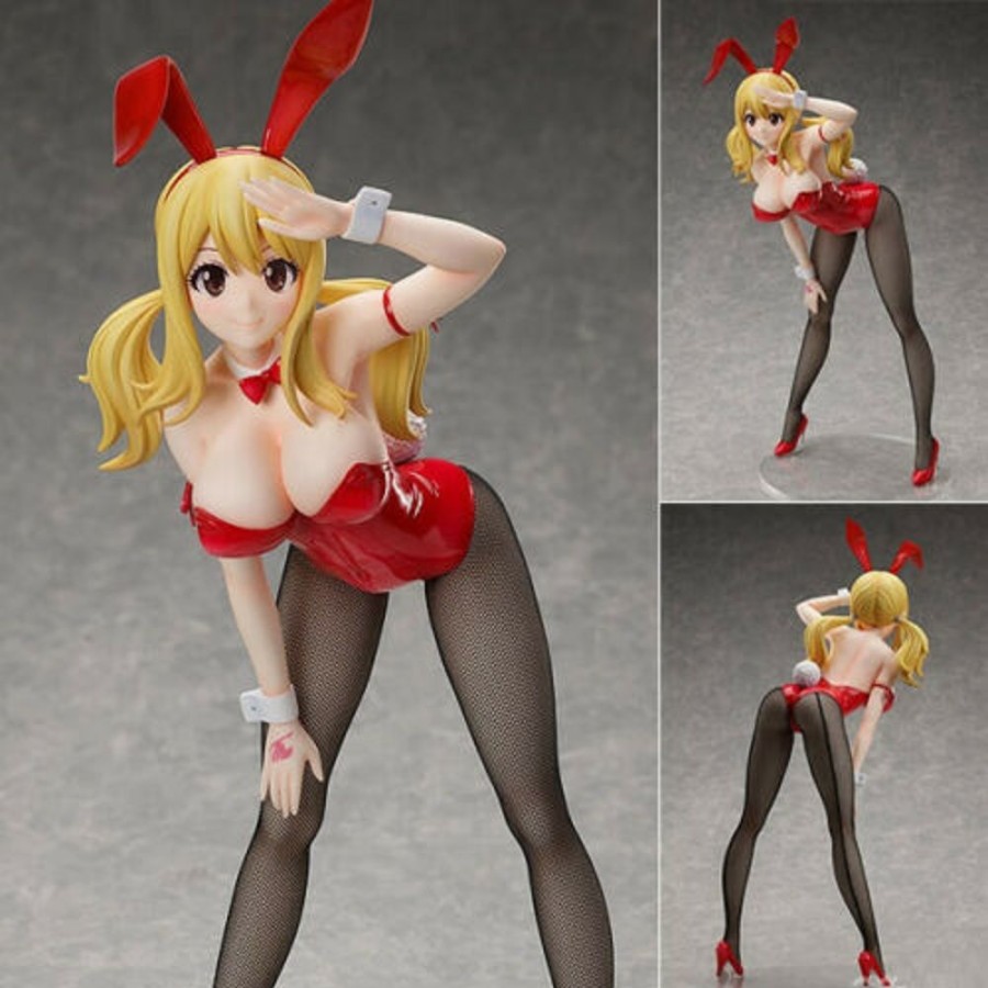 Figure FREEing | Fairy Tail: Lucy Heartfilia Bunny Ver. 1/4 Pvc Figure Freeing (100% Authentic)