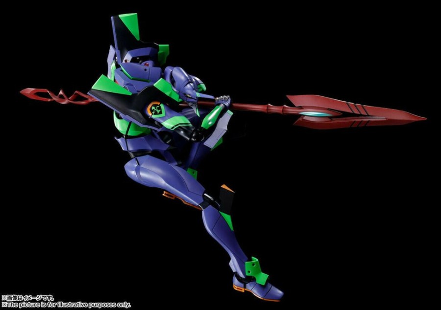 Figure Bandai | Dynaction Evangelion Unit 01 Eva-01 Spear Of Cassius Figure