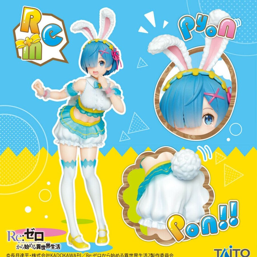 Figure Taito | Re:Zero Starting Life In Another World Rem Easter Ver. Precious Figure Taito