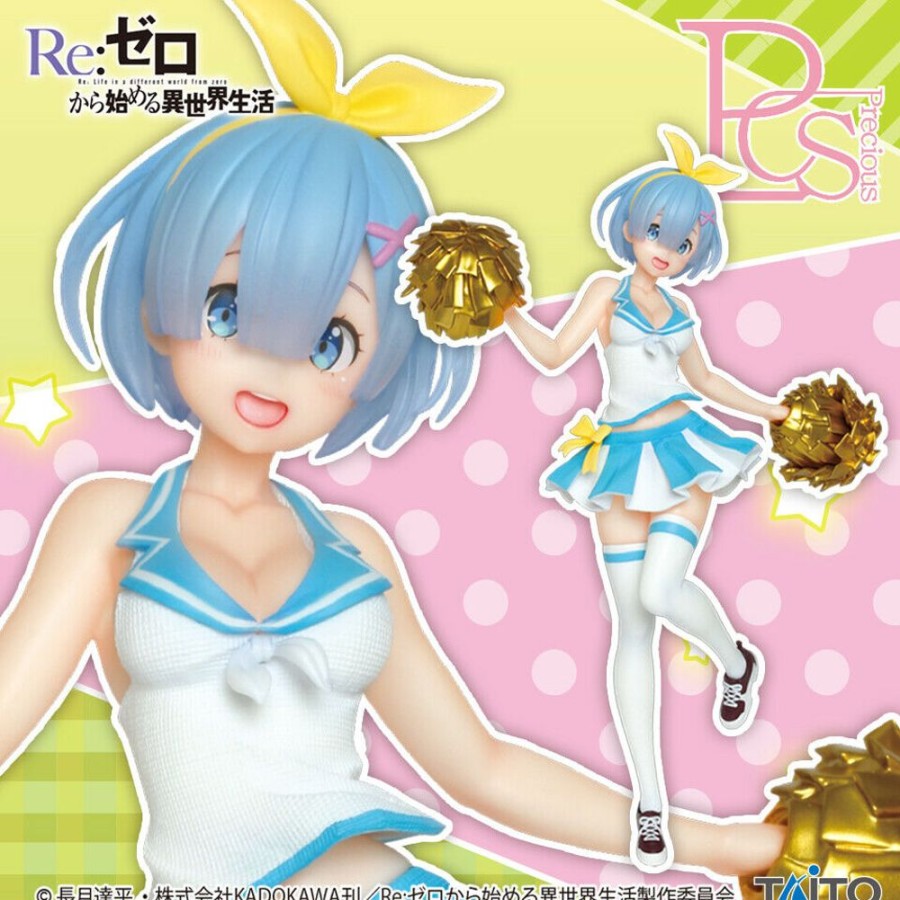 Figure Taito | Re:Zero Starting Life In Another World Rem Cheerleader Precious 6" Figure Taito