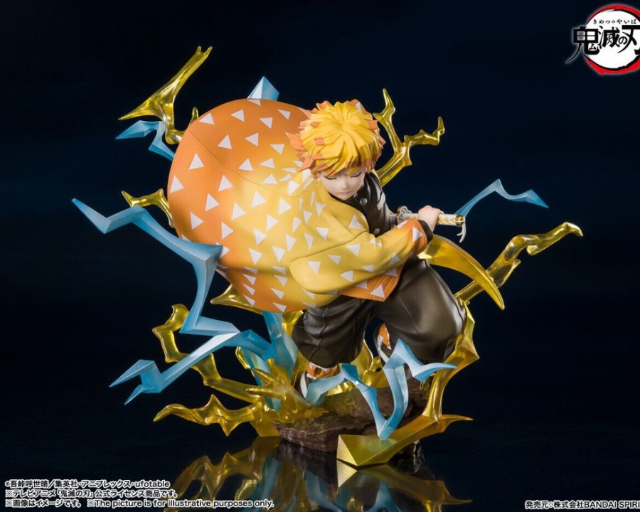 Figure Bandai | Figuarts Zero Demon Slayer Zenitsu Agatsuma Thunderclap & Flash Figure Bandai