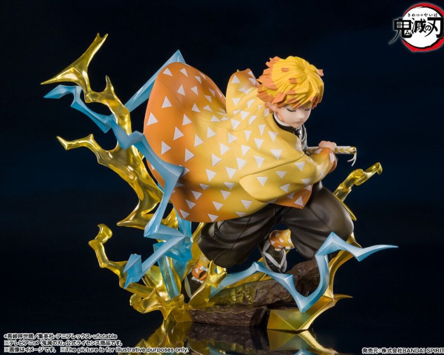 Figure Bandai | Figuarts Zero Demon Slayer Zenitsu Agatsuma Thunderclap & Flash Figure Bandai