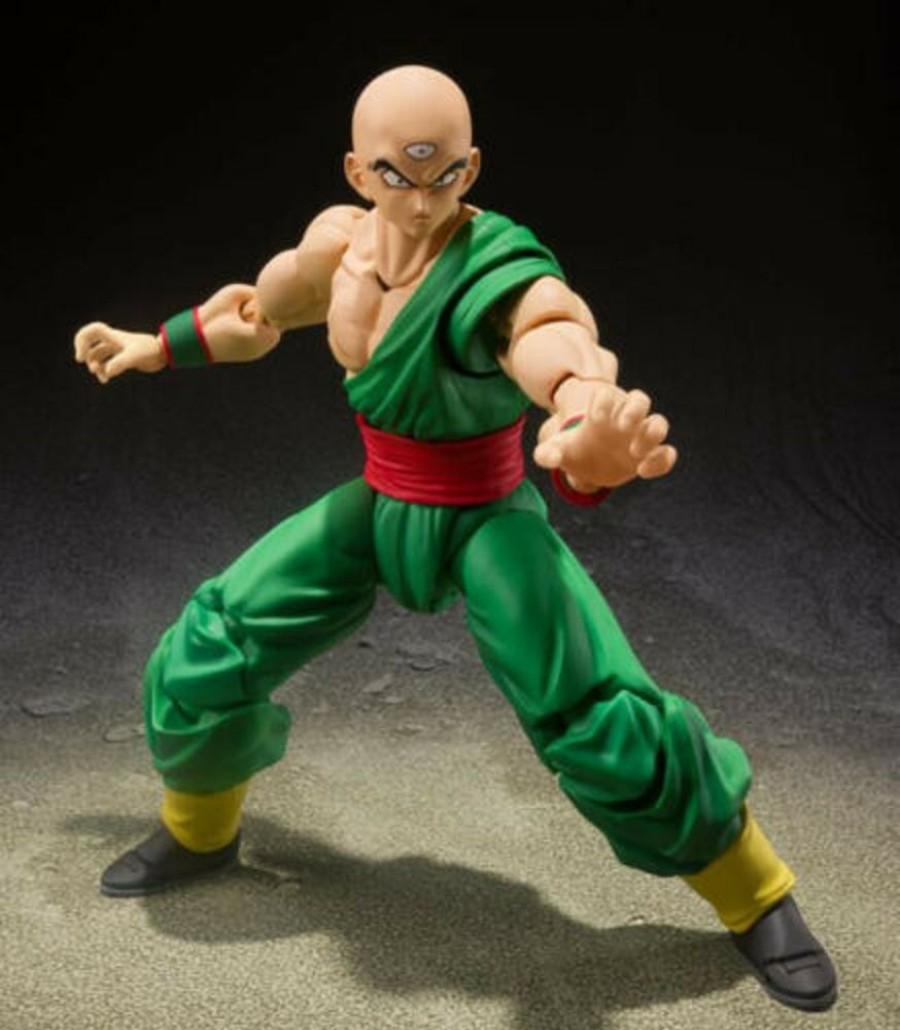 Figure Bandai | S.H Figuarts Dragonball Z Tenshinhan & Chaoz Figure P Bandai Tamashii Exclusive