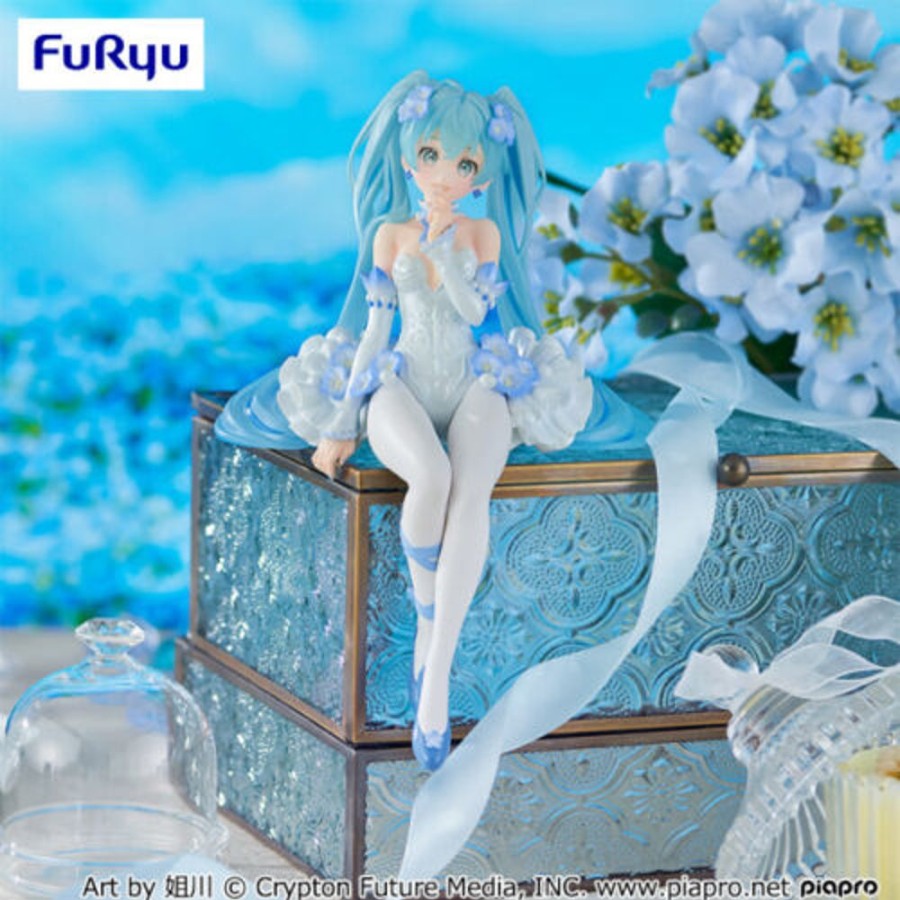 Figure FuRyu | Hatsune Miku Flower Fairy Nemophila Noodle Stopper Figure Furyu