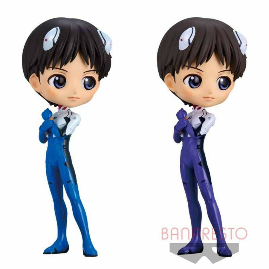 Figure Banpresto | Q Posket Evangeion Shinji Ikari Plugsuit 6" Figure