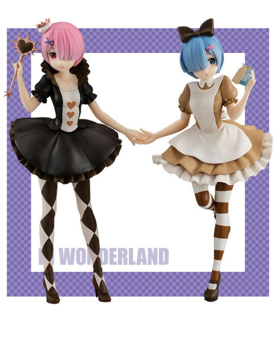 Figure FuRyu | Re:Zero Starting Life In Another World Rem & Ram In Wonderland Sss Figure Furyu