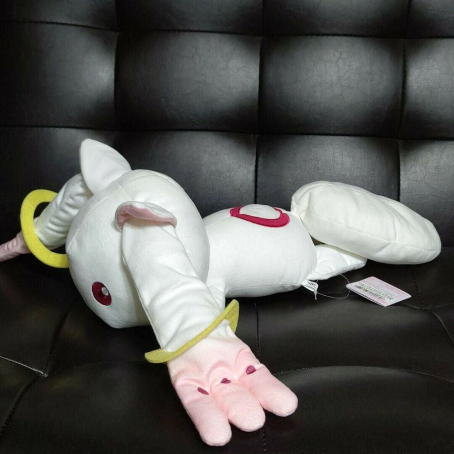 Plush Toy Banpresto | Puella Magi Madoka Magica Kyubey Lying Down 10" Plush