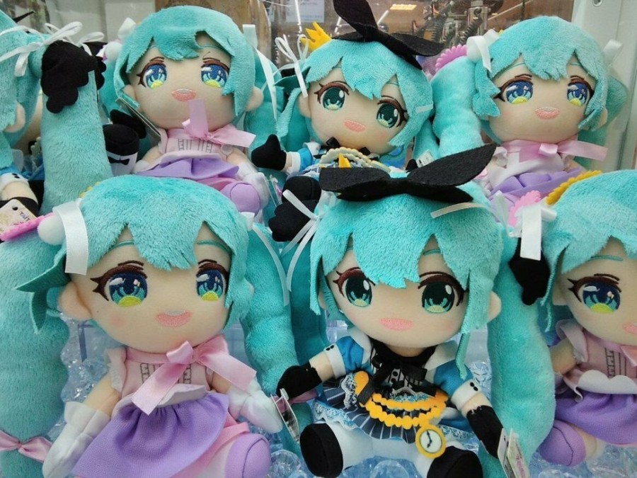 Plush Toy Taito | Vocaloid Hatsune Miku 2021 Wonderland Plush Set Of 2 Taito