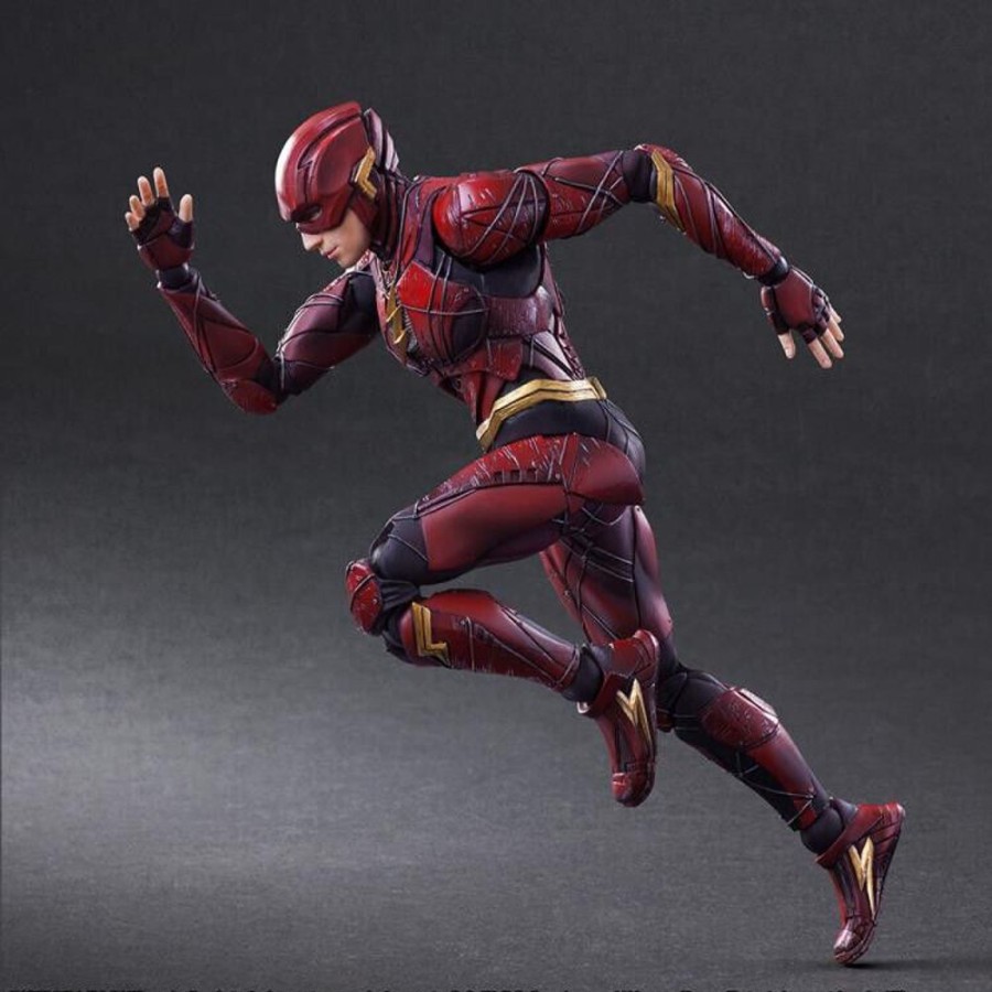 Figure Square Enix | Dc Comics Justice League The Flash Play Arts Kai Action Figure