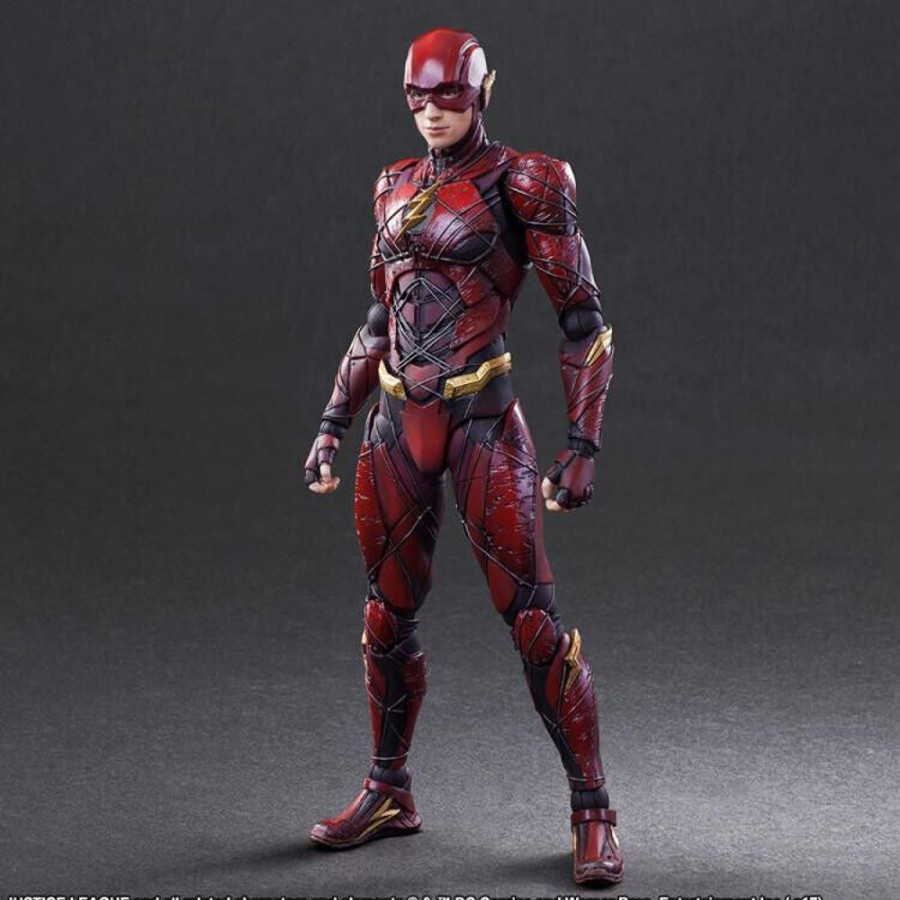 Figure Square Enix | Dc Comics Justice League The Flash Play Arts Kai Action Figure