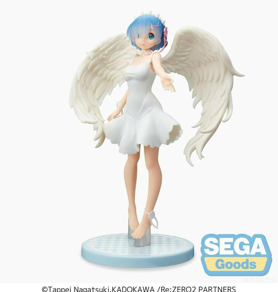 Figure Sega | Re:Zero Starting Life In Another World Rem Demon Angel Ver. Lpm Figure Sega