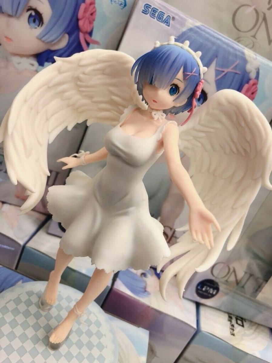 Figure Sega | Re:Zero Starting Life In Another World Rem Demon Angel Ver. Lpm Figure Sega