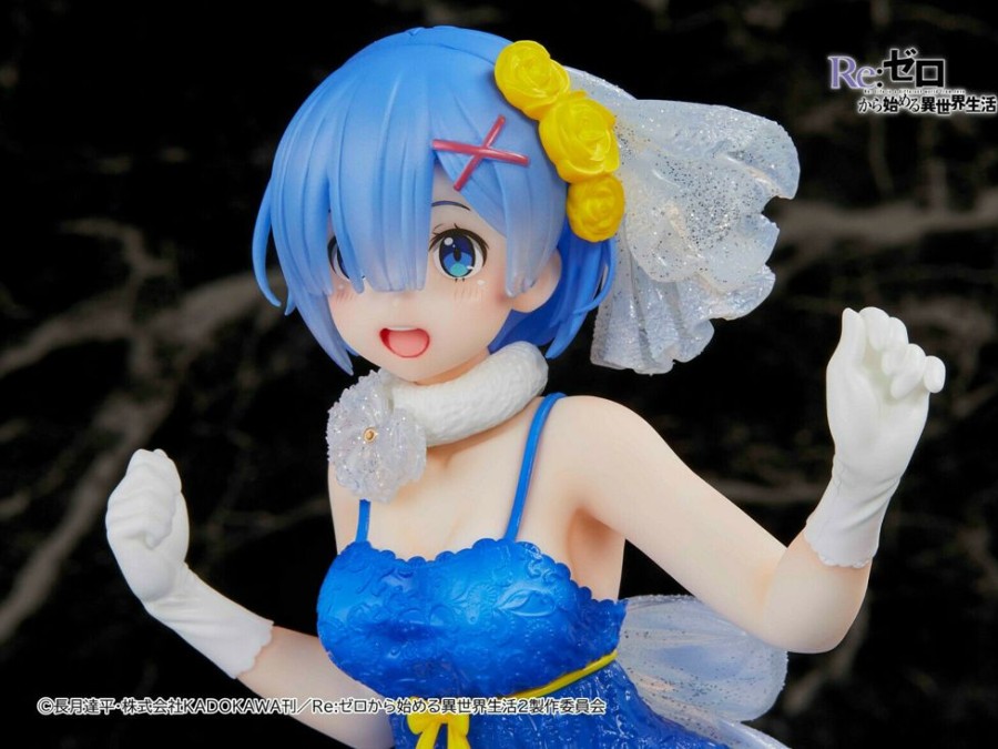 Figure Taito | Re:Zero Starting Life In Another World Rem Clear Dress Precious Figure Taito