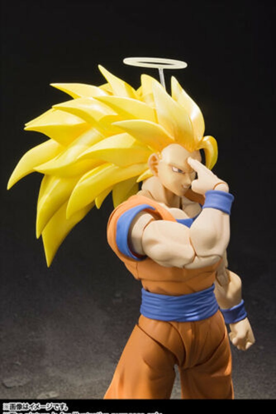 Figure Bandai | S.H. Figuarts Dragonball Super Saiyan 3 Goku 2.0 Action Figure Bandai Tamashii